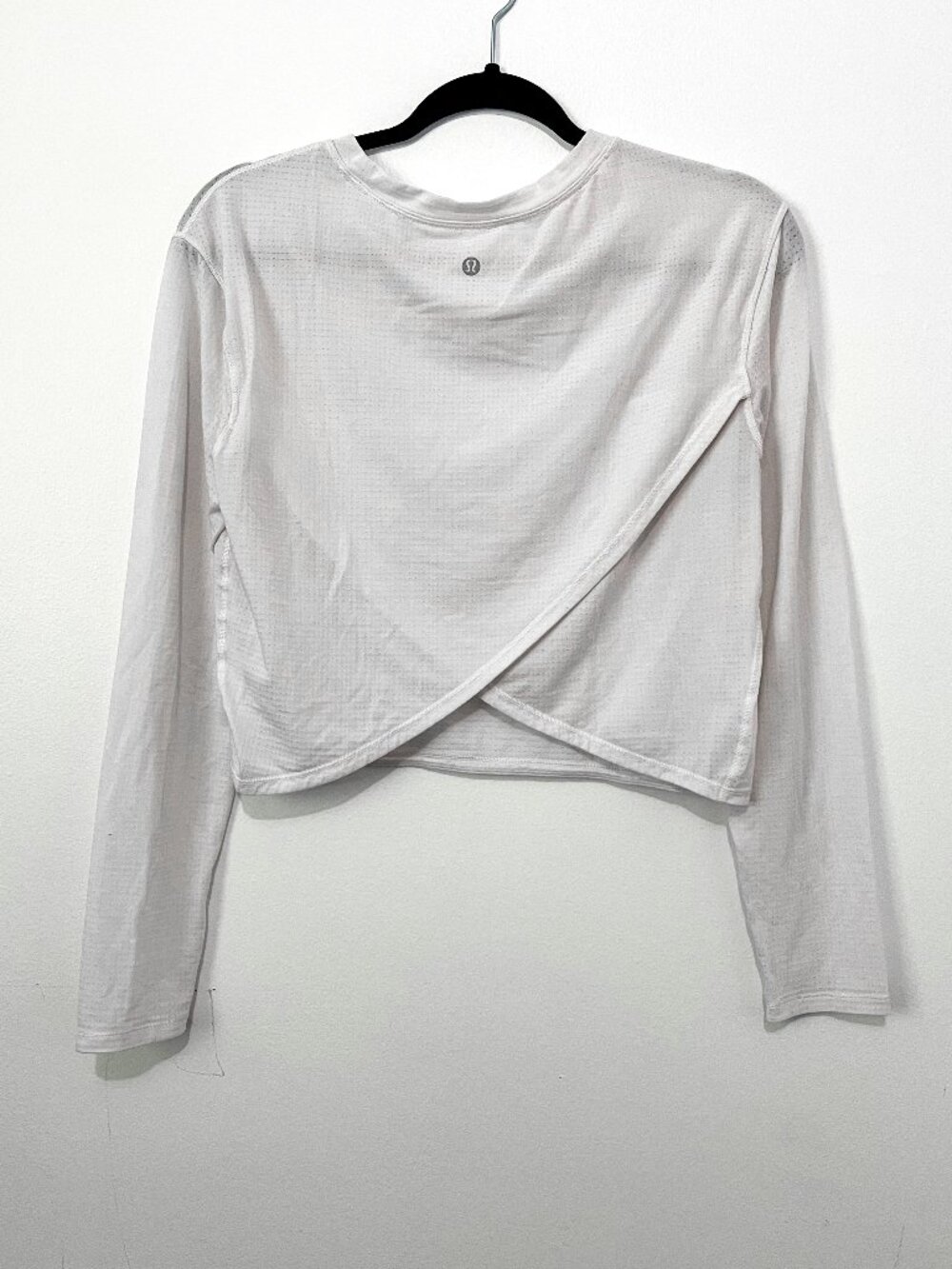Lululemon Pushing Limits Long Sleeve Heathered White - Picture 5 of 5